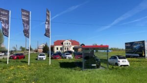 parking przy lotnisku Chopina w Warszawie